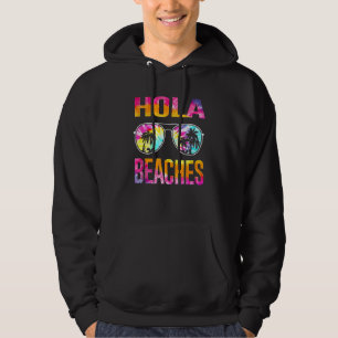 タイ・ダイ Hola ビーチ 海辺のバケーション パーカ