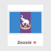 タイ・チェンライ州旗 シール (シート)