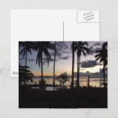 タイ，チャーン島，サンライズ ポストカード (正面/裏面)