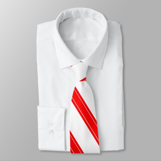 タイ/トリプルストライプキャンディーケーン柄 ネクタイ (タイ)