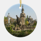 タイ・ノンカイ・サラ・ケオコウ セラミックオーナメント (正面)