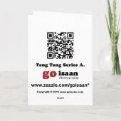 タイ、バンコクのジャイアントクリスマスカード シーズンカード (裏面)