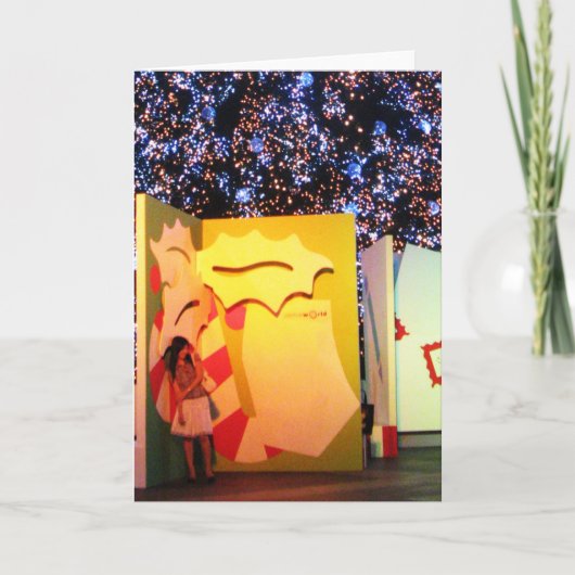 タイ、バンコクのジャイアントクリスマスカード シーズンカード (正面)