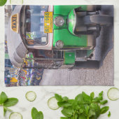 タイ,バンコクのトゥクトゥク キッチンタオル (折り畳み)