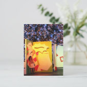 タイ，バンコクの巨大クリスマスカード シーズンポストカード (スタンド正面)