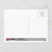 タイ，バンコクの巨大クリスマスカード シーズンポストカード (裏面)