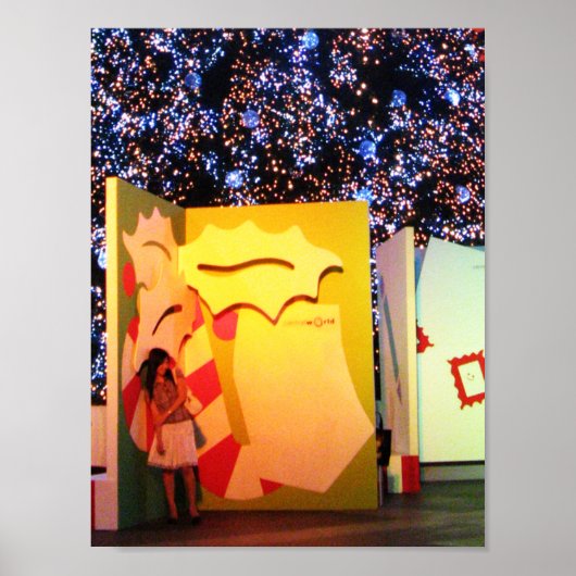 タイ，バンコクの巨大クリスマスカード ポスター (正面)