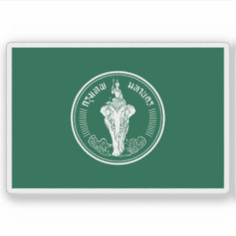 タイ・バンコク国旗 シール