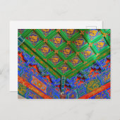 タイ、バンコク ドラゴンテンプル| Dragon Temple ポストカード (正面/裏面)