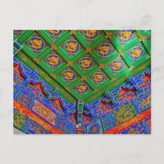 タイ、バンコク ドラゴンテンプル| Dragon Temple ポストカード (正面)