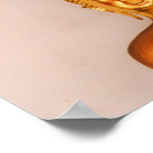 タイ，バンコク，ワット・ポーの仏像 ポスター (角)