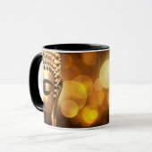 タイ，バンコク|金ゴールド マグカップ (正面左)