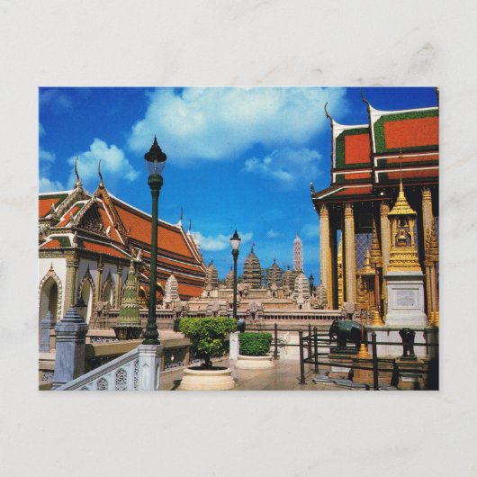 タイ，バンコクInside Wat Phra Keo ポストカード (正面)
