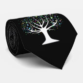 タイ・バー(ユダヤ教の)バル・ミツバーダビデの星ユダヤ人の生命の樹 ネクタイ (ロール)