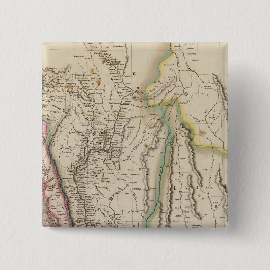 タイ、ビルマ、アナム、サイアム 缶バッジ (正面)