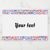 タイ フードラベル (シングルラベル)