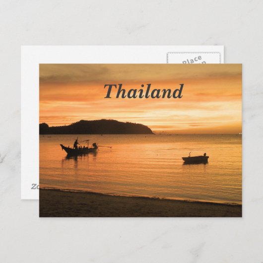 タイ ポストカード (正面/裏面)
