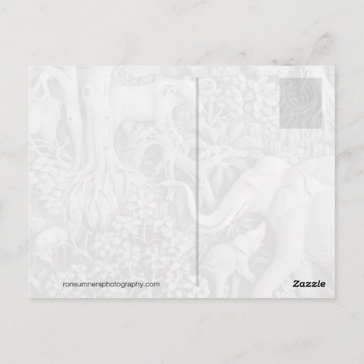 タイ ポストカード (裏面)