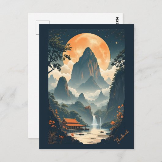 タイ ポストカード (正面/裏面)