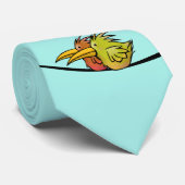 タイ、ワイヤーの2羽の鳥 ネクタイ (ロール)