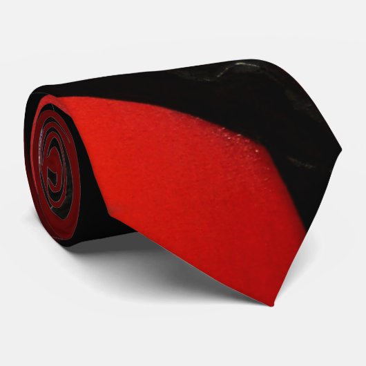 タイ-女性のシルエット ネクタイ (ロール)