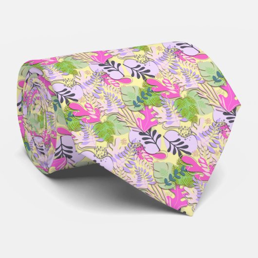 タイ：抽象芸術 ネクタイ (ロール)