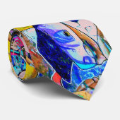 タイ – 通りアートおしゃれなネクタイ (ロール)