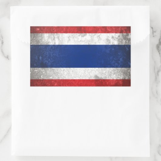 タイ 長方形シール (バッグ)