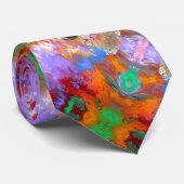 タイ- 020 -抽象的なC -首のタイ ネクタイ (ロール)