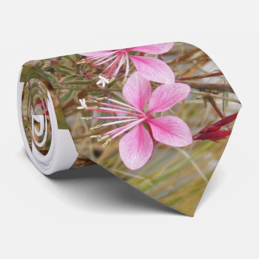 タイ(dbl側) – ピンクガーラ ネクタイ (ロール)