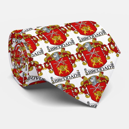 タイBrennanの紋章付き外衣 ネクタイ (ロール)