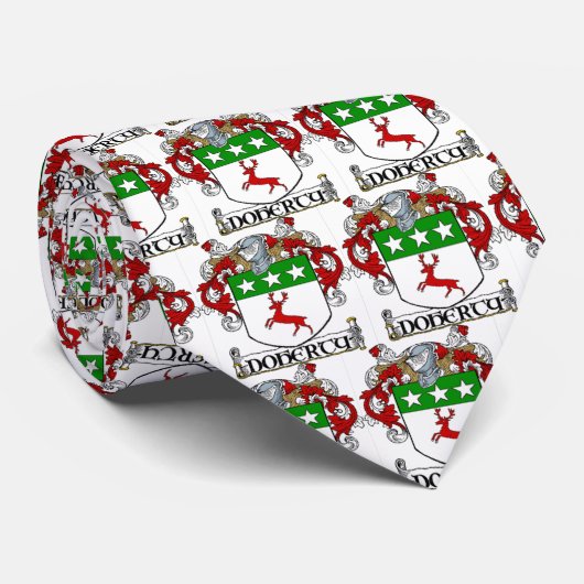 タイDohertyの紋章付き外衣 ネクタイ (ロール)
