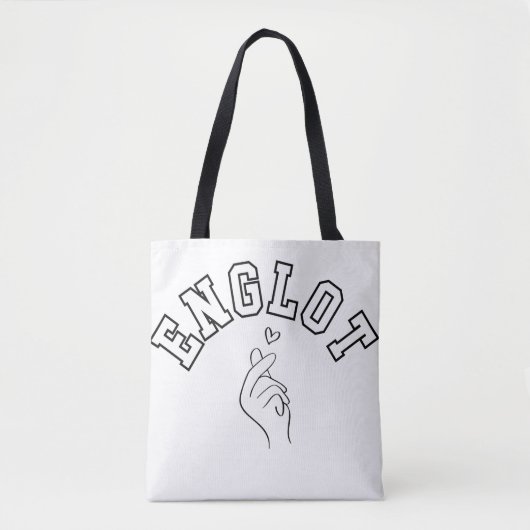 タイGL船カップルEnglot トートバッグ (正面)