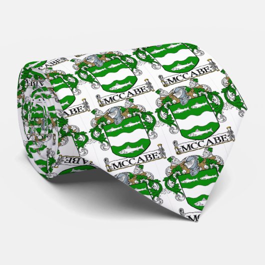 タイMcCabeの紋章付き外衣 ネクタイ (ロール)