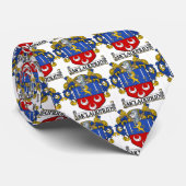 タイMcLaughlinの紋章付き外衣 ネクタイ (ロール)