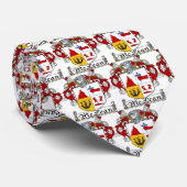 タイMcLeanの紋章付き外衣 ネクタイ (ロール)