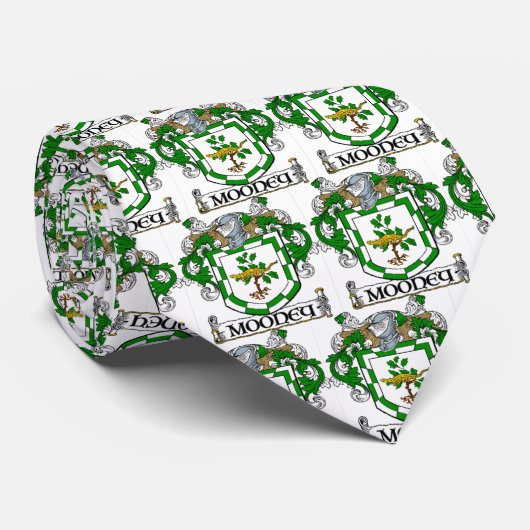 タイMooneyの紋章付き外衣 ネクタイ (ロール)