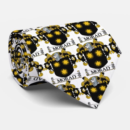 タイMoranの紋章付き外衣 ネクタイ (ロール)