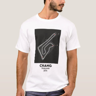 タイMotoGP回路マップ Tシャツ