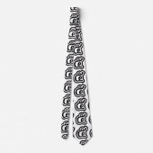 タイNumber 5 / 5 / ๕ (Haa/Ha)タイ語スクリプト ネクタイ (裏面)