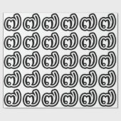 タイNumber 7 / ๗7 / (Jed/Chet)タイ ラッピングペーパー (フラット)