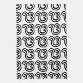 タイNumber 8 / 8 / (๘Bad/Paet)タイ キッチンタオル (縦)