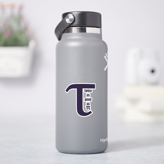 タウがパイの2倍に良い シール (HydroFlask)