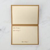 タウニーチューリップ カード (内部)