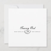 タウニーフクロウ – ミニプリント (裏面)