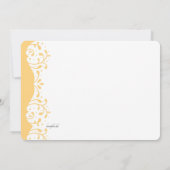 タウニー·フォト·卒業発表/招待状 招待状 (裏面)