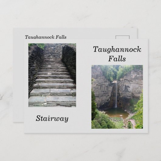 タウハノック州パークNY ポストカード (正面/裏面)
