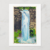 タウハノック滝の表示 ポストカード (正面)