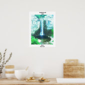 タウハノック滝イタカ ポスター (キッチン)