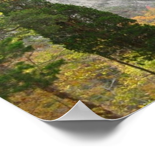 タウハノック滝 ポスター (角)